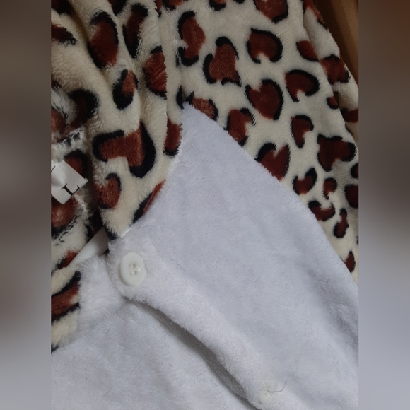 Leopard Onesie Costume - Adult Large - Picture 3 of 5
